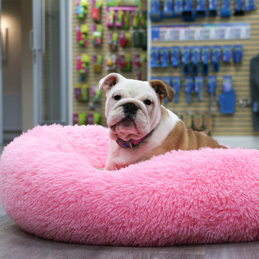 Supersoft Plush Donut Bed