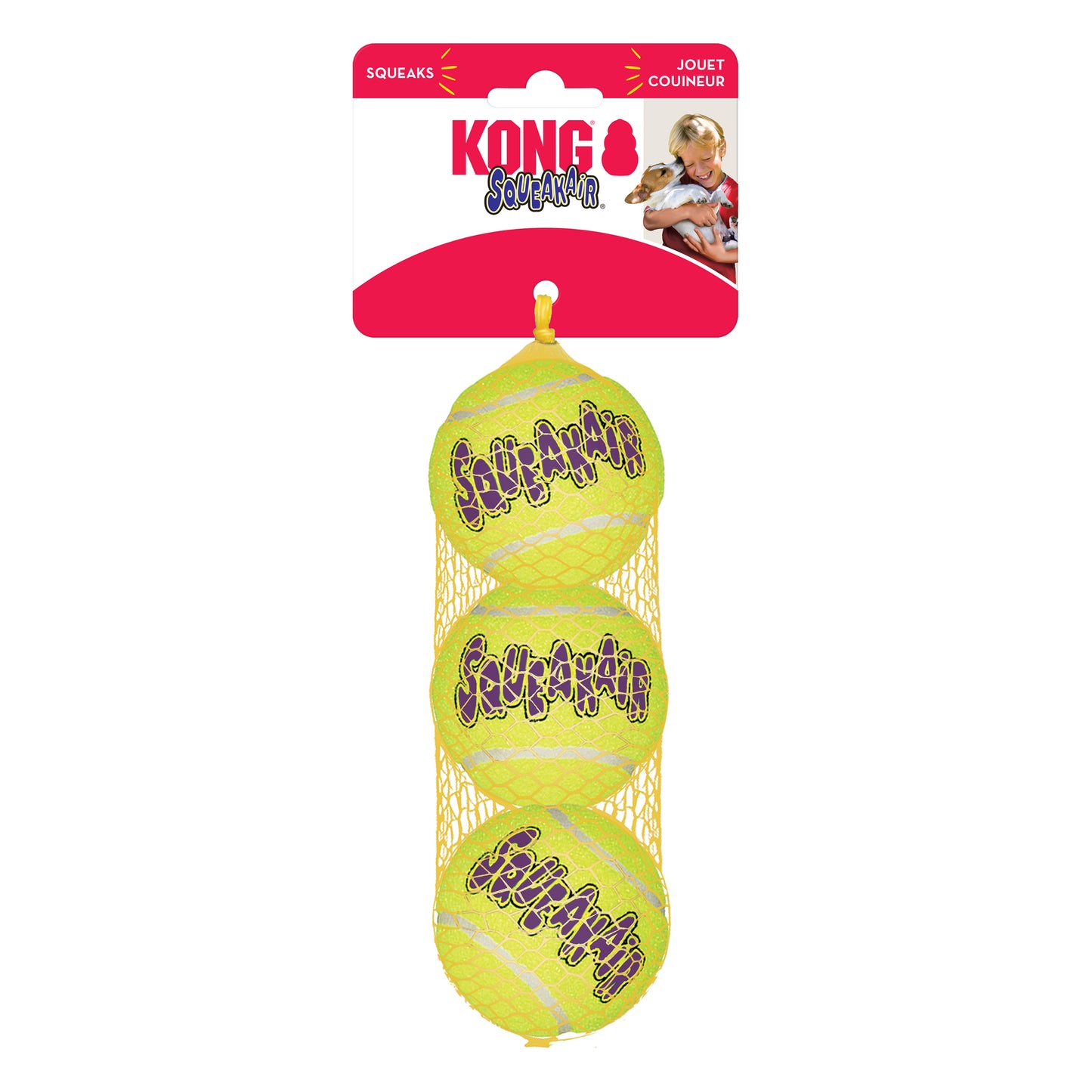 KONG SqueakAir Tennis Balls