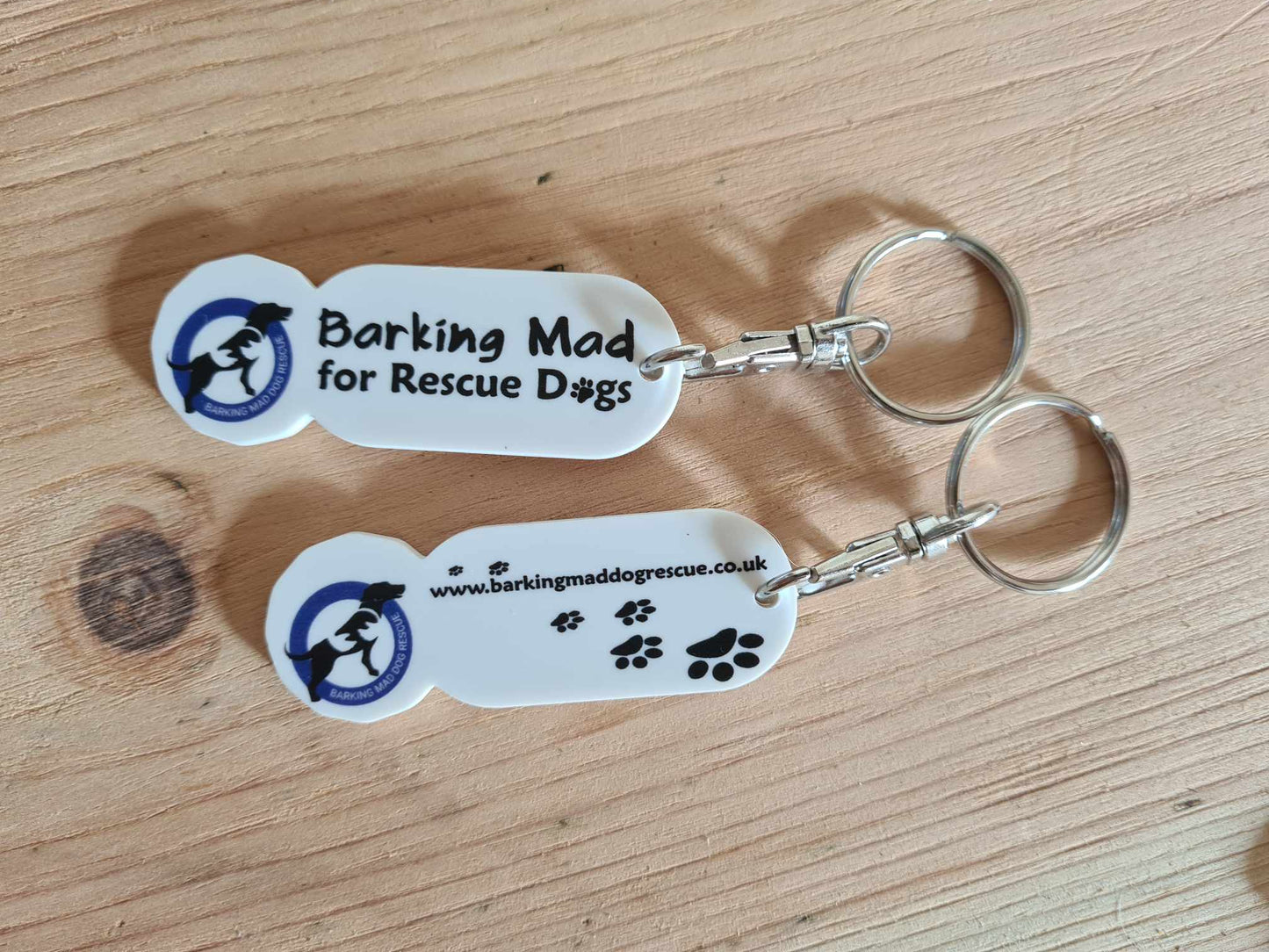 BMDR Shopping Trolley Token Keyring