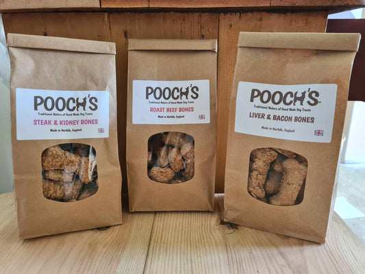 Pooches Hand-baked Treats. Delicious!