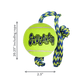Squeakair Ball with rope