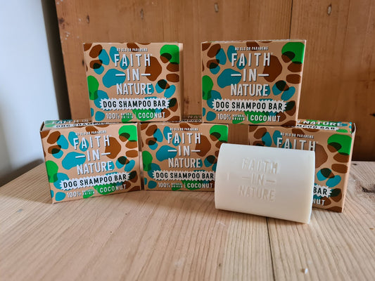 Faith in Nature Dog Shampoo Bar - Coconut