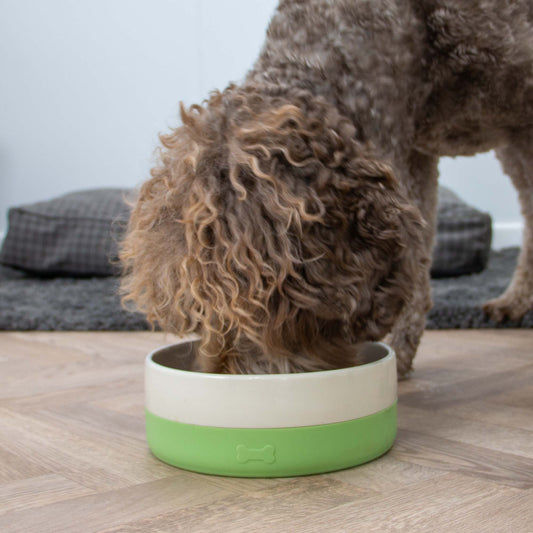 Ceramic Bowl with nonslip base - three sizes