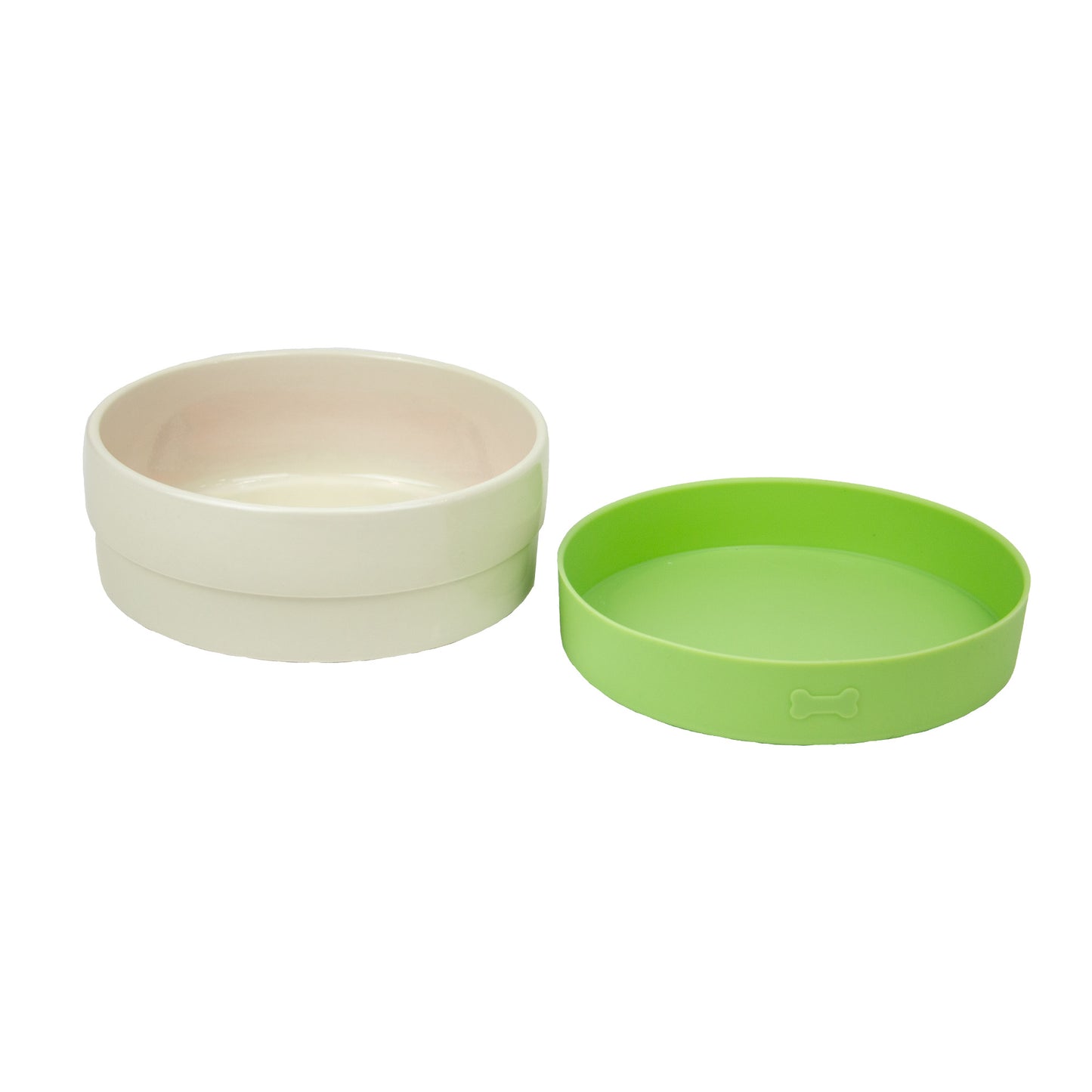 Ceramic Bowl with nonslip base - three sizes