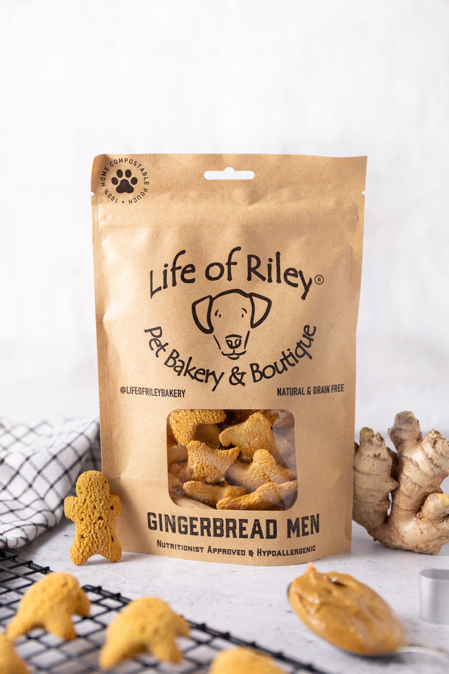 Mini Gingerbread Men Biscuits