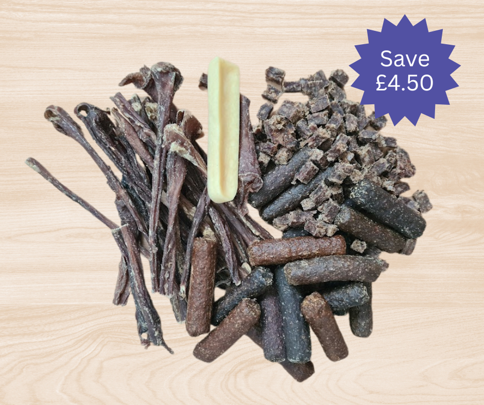 Natural Treats and Chews Bundle for smaller mouths - save £4.50