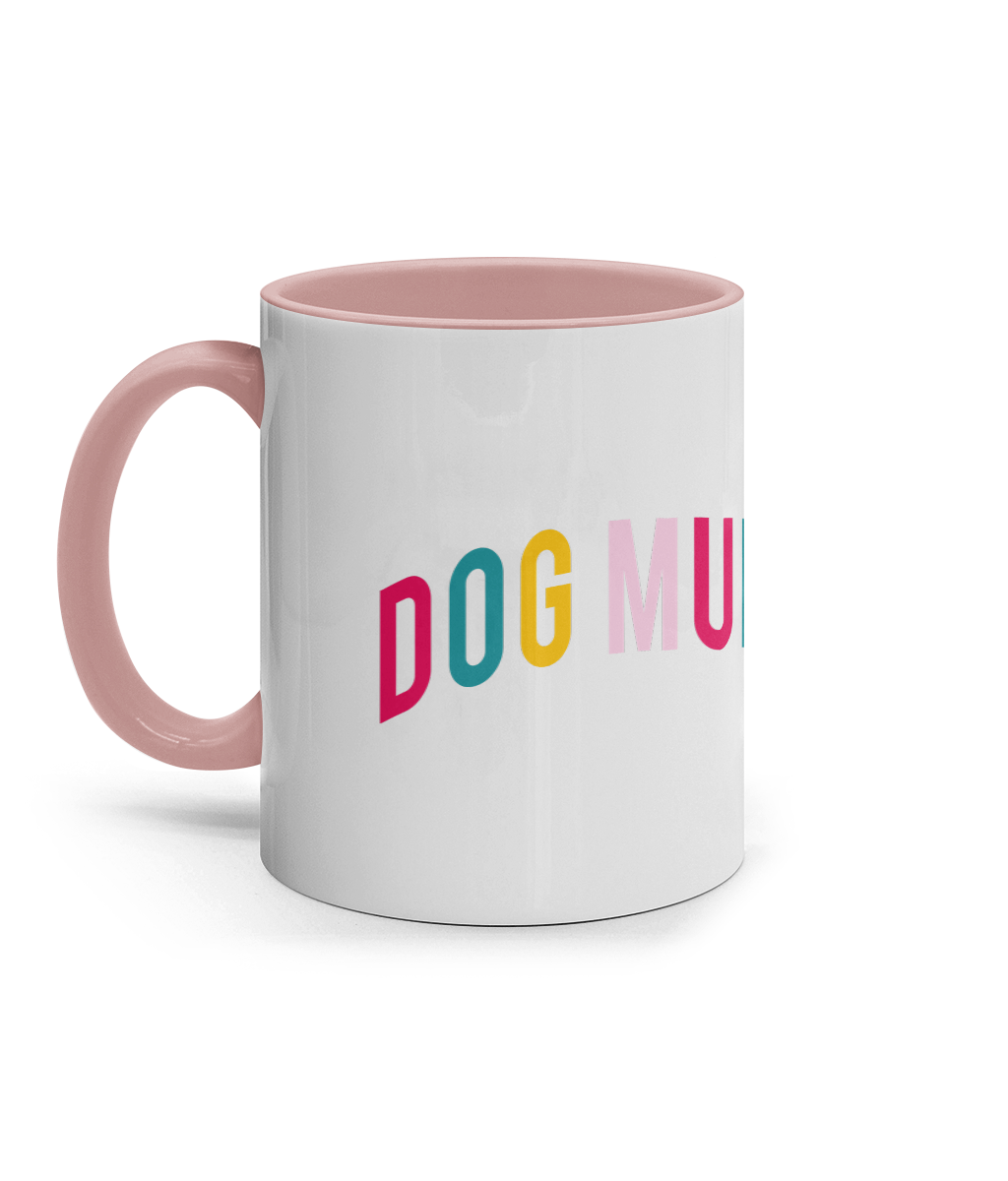 BMDR "Dog Mum" - Two Tone Mug