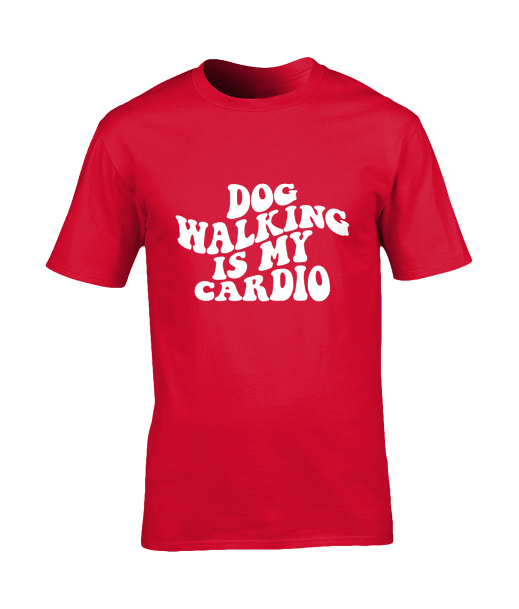 BMDR "Dog Walking is my Cardio" T-Shirt - Unisex