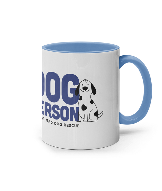 BMDR "Dog Person" - Two Tone Mug